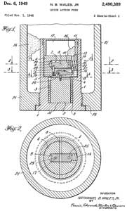 2490389 Quick
                  action fuse, Jr Nathaniel B Wales, Army, Filed:
                  1946-11-01 W.W.II, Pub: 1949-12-06