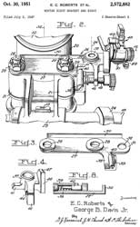 2572882
                            Mortar sight bracket and sight, Edgar C
                            Roberts,Jr George B Davis, Sec of War,
                            1951-10-30