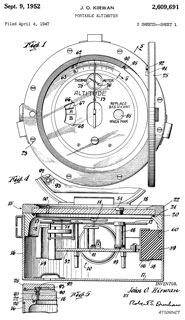 609691 Portable
                      altimeter