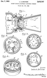 2612747 Rocket
                  having adjustable discharge passage, Leslie A Skinner,
                  Sec of War, 1952-10-07