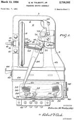 2738392
                      Pressure switch assembly, Jr Edwin M Talbott,
                      Bendix Aviation, 1956-03-13 - Radiosonde