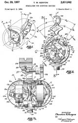 2811042 Stabilizer for sighting devices, Theodore
                  W Kenyon, Kenyon Labs, 1957-10-29
