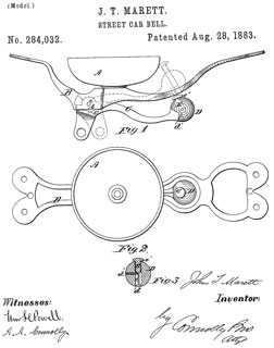 284032 Street
                      Car Bell, J.T. Marett, Halstead & Spencer, Aug
                      28, 1883