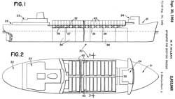 2853968
                            Apparatus for shipping freight, Malcolm P
                            Mclean (Wiki), App: 1954-08-26, Pub:
                            1958-09-30, - Shipping Container
