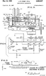 2886667
                      Multicircuit baroswitch, James R Cosby, Richard S
                      Wolf, Bendix Aviation, 1959-05-12