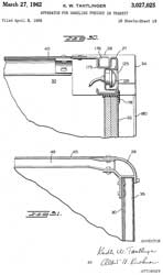 3027025
                    Apparatus for handling freight in transit, Keith W
                    Tantlinger, Sea Land Service, 1962-03-27