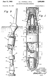 3093808
                              Air-dropped miniature sonobuoy, George J
                              Tatnall, Albert F Scarcelli, George A
                              Gimber, Navy, 1963-06-11