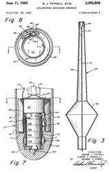 3093808
                              Air-dropped miniature sonobuoy, George J
                              Tatnall, Albert F Scarcelli, George A
                              Gimber, Navy, 1963-06-11