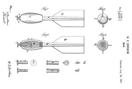 33089 Shell
                  (hand-grenade), William F. Ketchum, 1861-08-20