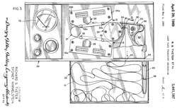 3441187 Loop
                      tape transport mechanism, Richard S Tveter, Sydney
                      Himmelstein, 1969-04-29