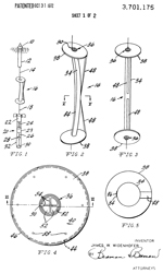 3701175
                              Hydrophone damper assembly, James W
                              Widenhofer, Sparton Corp.,1972-10-31