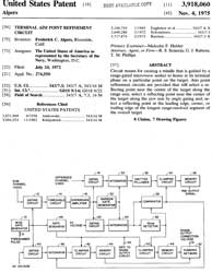 3918060
                      Terminal aim point refinement circuit