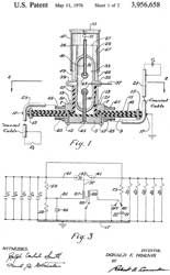 3956658
                              Low impedance switch, Donald F. Hornig,
                              Energy R&D Admin, App: 1945-11-28, TOP
                              SECRET, Pub: 1976-05-11