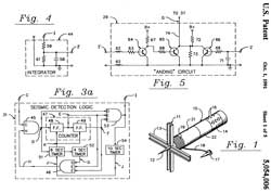 5054006 Seismic-acoustic detection device, George
                  A. Gimber, Edward J. Cotilla, Salvatore R. Picard,
                  Robert F. Starry, US Navy, App: 1970-02-19