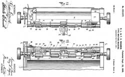 633672 Type-writing machine, Herman L Wagner,
                  Franz X Wagner, John T. Underwood, 1899-09-26