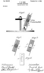 658976 Lightning-arrester, Frank B Cook,
                  1900-10-02