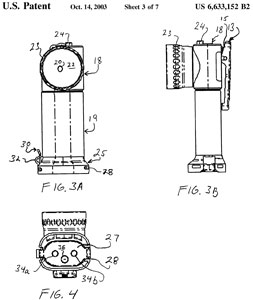 Survivor 6633152
Rechargeable flashlight and battery charger, Raymond
L. Sharrah, John C. DiNenna, Streamlight Inc, Spp:
2001-04-26, Pub: 2003-10-14