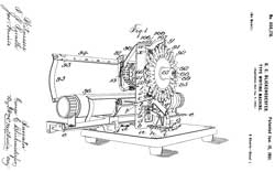 666176 Type-writing machine, George C
                  Blickensderfer, 1901-01-15