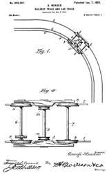 690597 Railway-track and car-truck, George
                  Meader, 1902-01-07