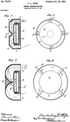 711974
                      Sound-concentrator, Charles Livingston Hyde,
                      Hutchison Acoustic Co, 1902-10-28, -