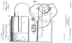 874952
                              Gas-gun, William Suddards Franklin,
                              1907-12-31, - calcium carbide + water,
                              spark coil and cork