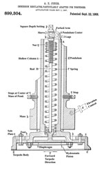 Immersion-regulator particularly adapted
                        for torpedoes, Albert Edward Jones, Whitehead
                        & Company,