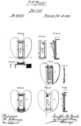99831 Seal Lock, Franklin W. Brooks,
                      1870-02-15