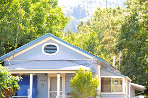Front of
                First Ukiah Latitude Obs Astronomer's house