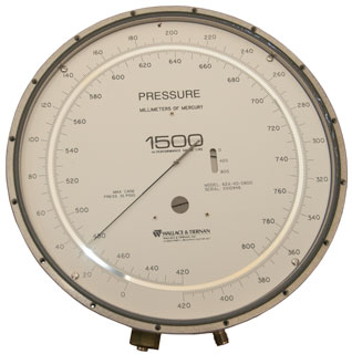 Wallace and
                      Tiernan 1500 Gauge Model 62A-4D-0800