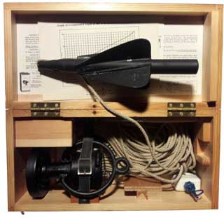 Walker ship's log sling pattern