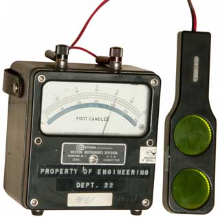 Weston 756
                      Foot Candle Meter