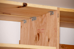 Work Room
                      Closet Before shelving