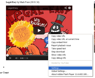 YouTube problem watching video, but sound OK the
                  fix