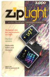 Zippo ZipLight Package
Front